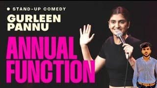 Stand Up Comedy | Annual #function | Gurleen pannu