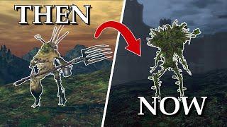 Oolacile is Darkroot in the past [Dark Souls DLC time-travel shown side-by-side]