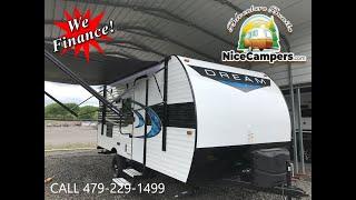 SOLD 2021 Chinook Dream 178QB @ NiceCampers.com 479-229-1499