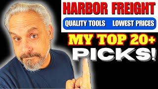 20+ Harbor Freight Tools I Recommend For Your DIY Shop!