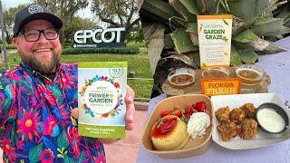 Epcot Flower & Garden Festival 2025: Trying 20 Food & Drink Items | Garden Graze | Walt Disney World