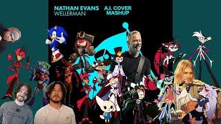 20 Different Characters/People Sing Wellerman (Sea Shanty) By Nathan Evans (A.I. Cover Mashup)