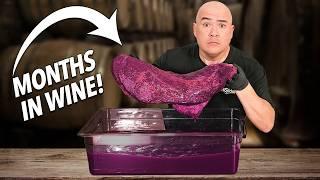 I soaked a Brisket in WINE for months and ate it!