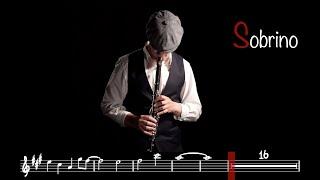 LA VIE EN ROSE - ZAZ - GYPSY JAZZ - (SOBRINO CLARINET COVER WITH SHEET MUSIC)