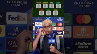Lamine Yamal picked his favourite players based on their skill  #efootball2023 #efootball2024