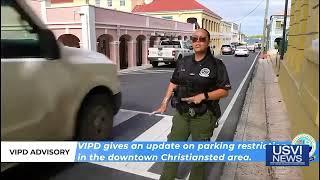 Update on Parking Restriction in Downtown Christiansted