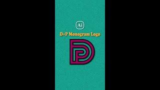 Adobe Illustrator - D+P Monogram Logo Design