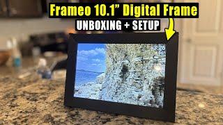 Full Unboxing & Review of Frameo 10.1" Digital Frame!