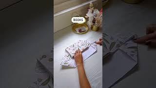 How to wrap a book easy #howtowrapabook #bookwrapup #wrapabook #bookwrap  #christmasgiftwrapping