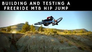 Building And Testing A Freeride MTB Hip Jump