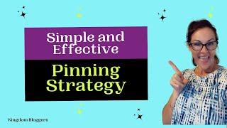 My Simple But Effective Pinterest Pinning Strategy (in less than 5 mins per day)