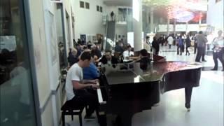 Bohemian Rhapsody played live on grand piano by Qu