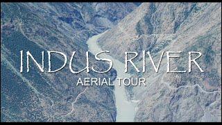 Indus River aerial virtual tour || Tarbela Dam || Indus Valley tour.