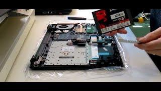 HP 250 G6 Laptop - How to change or upgrade the hard disk