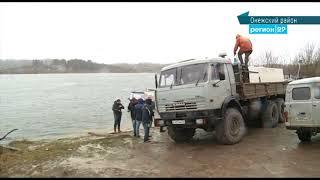 В реку Онега в Архангельской области выпустили тысячи особей мальков кумжи