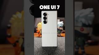Galaxy Z Fold 6 Gets One UI 7 Update!