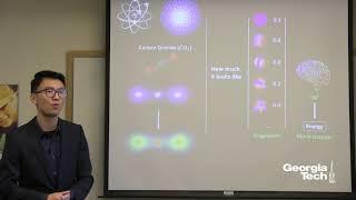 Ray Lei Xiangyun, 3-Minute Thesis, "Fingerprinting and Visualizing Electronic Environment"