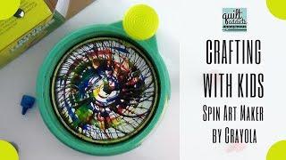 Goodwill Craft Haul! Crayola Spin Art Maker - Crafting with Kids