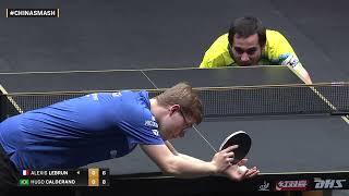 FULL MATCH | Alexis Lebrun vs Hugo Calderano | MS R64 | #ChinaSmash 2024