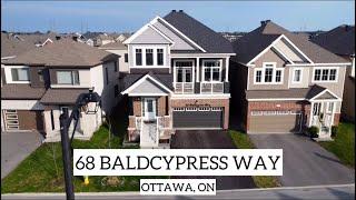 68 Baldcypress Way, OTTAWA | Home Tour | Beautiful Stittsville Home |Luxury Ottawa Home | 4K |