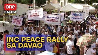 INC peace rally, maagang nagsimula sa Davao City | One Balita Pilipinas