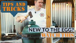 HOW TO Big Green Egg! Tips and Tricks for the New User - How to Start, Stop, Plate Setter, Clean