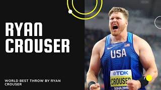 World Best Throw By Ryan Crouser #youtube #sport #sports #ryan crouser #instagood # shorts