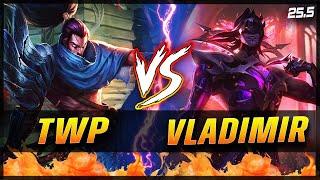 TheWanderingPro - Yasuo vs Vladimir MID Patch 25.5 - Yasuo Gameplay