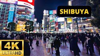 TOKYO, JAPAN  [4K] SHIBUYA — 1 HOUR Walking Tour