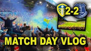 MATCHDAY VLOG LEEDS 2-2 EVERTON | ELECTRIC ATMOSPHERE AT ELLAND ROAD 