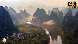 Yangshuo, Guangxi Explore Yangshuo's Ten-Mile Gallery by Biking (4K HDR)