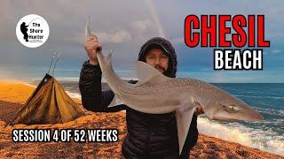 UK Sea Fishing, Chesil Beach Is On Fire, The Shore Hunter. 4K Drone Fishing.