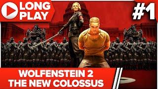 Wolfenstein 2: The New Colossus 100% Cinematic Longplay (All Collectibles, Death Incarnate) Part 1/2