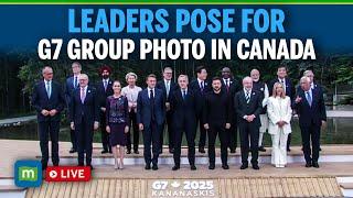 LIVE: Leaders pose for G7 group photo in Canada | PM Modi | Zelenskyy | Careny | Mark Rutte | N18G