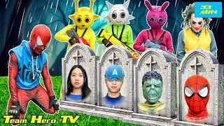 TEAM SPIDER MAN vs NEW BAD HERO || SPECIAL LIVE ACTION STORY - Spider-man Revenge JOKER