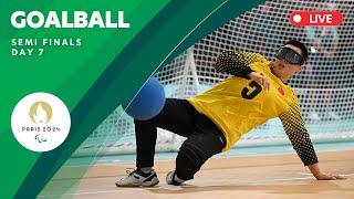 Goalball - Men's & Women's Semifinal | Day 7 | Paris 2024 Paralympics