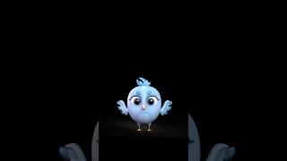 Stylized 3D Bird Turntable – Tutorial #3d #3danimation #sculpt #artwork #birds