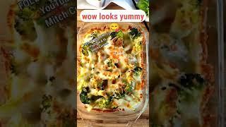Make Broccoli with mozzarella actually taste good | Broccoli Cheese #shorts