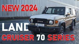 обзор и цены в Дубае на новый 2024г Land Cruiser 70й в кузове 76