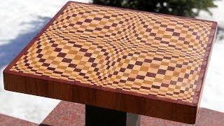 Making a "Wave" 3D end grain cutting board