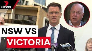 Chris Minns labelled a ‘tool’ over GST debate by Victorian treasurer Tim Pallas  | 7 News Australia