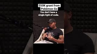 Tech startup CEO explains how he landed a $50K grant from Pokémon Go #techstartup #ceo #funding