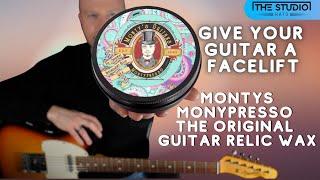 Give Your Guitar A Facelift - Montys Monypresso The Original Guitar Relic Wax.