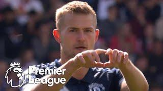 Matthijs de Ligt heads Manchester United in front of Southampton | Premier League | NBC Sports