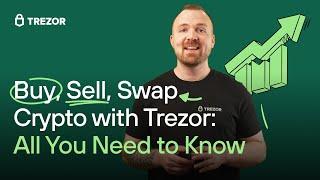 Secure & Easy Crypto Trading with Trezor Suite: Buy, Sell, Swap in Minutes!