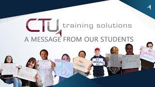 CTU Training Solutions - a message from our students