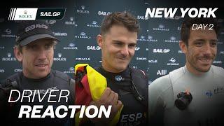 Drivers React: Mubadala New York Sail Grand Prix // Day 2