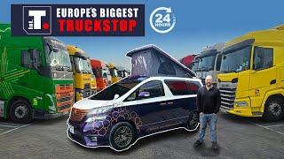 24 Hour Truck Stop Camping - Europes Largest