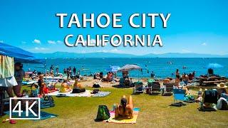 [4K] Tahoe City - California - Walking Tour