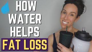 Drinking Water For WEIGHT LOSS | 4 Reasons Why It's a MUST!